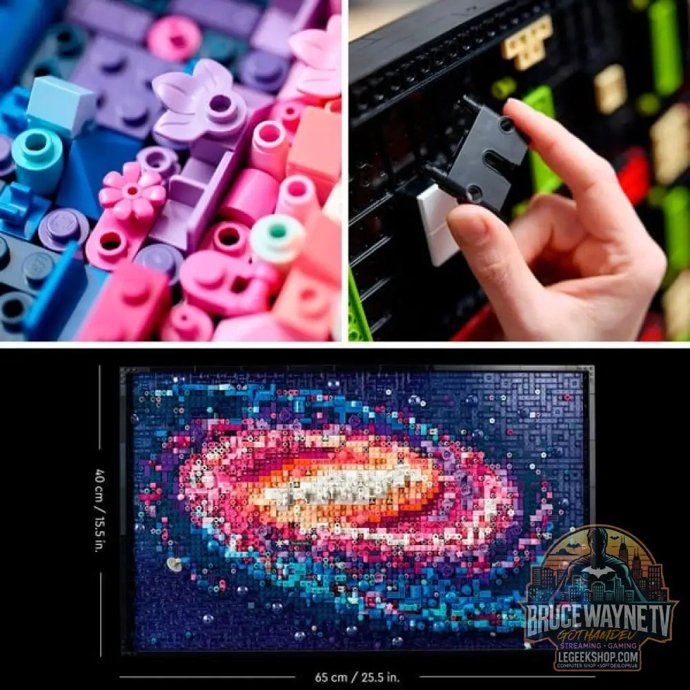 LEGO 31212 Art Die Milchstraßen-Galaxie, jeu de construction - LEGO - vue 7