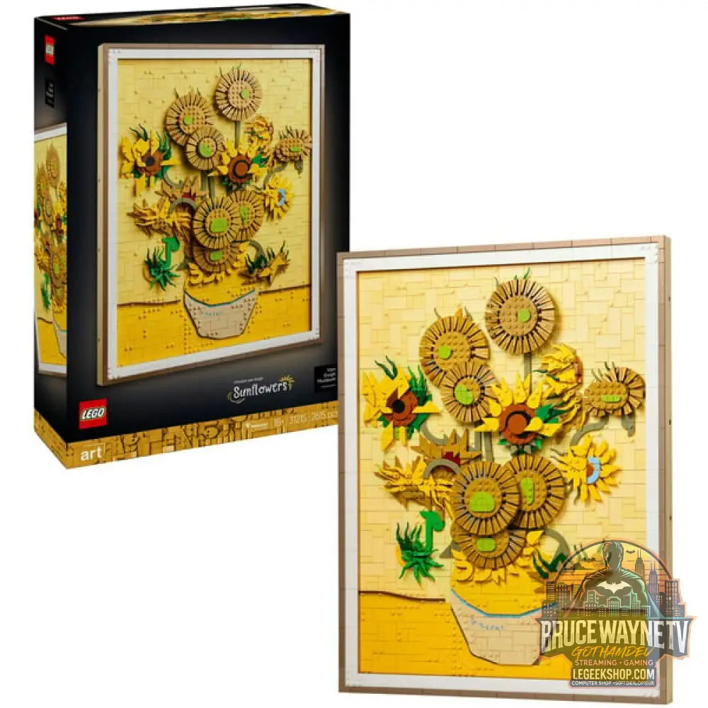 LEGO 31215 Art Vincent van Gogh - Sonnenblumen, jeu de construction - LEGO