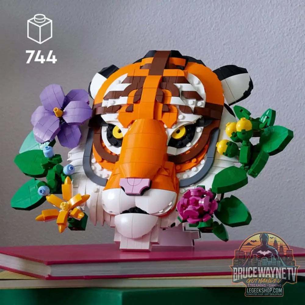 LEGO 31217 Art Fauna Collection - Tiger, jeu de construction - LEGO - vue 3