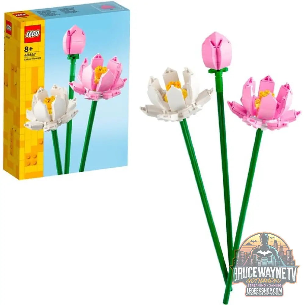 LEGO 40647 Botanicals Lotusblumen, jeu de construction - LEGO