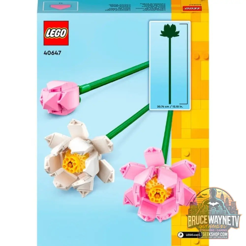 LEGO 40647 Botanicals Lotusblumen, jeu de construction - LEGO - vue 14