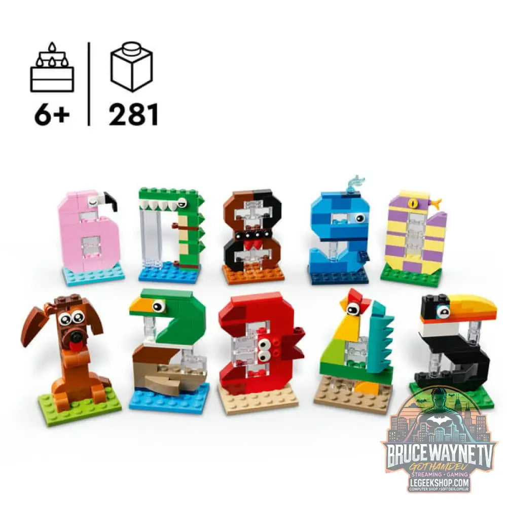 LEGO 40807 Geburtstagszahlen, jeu de construction - LEGO - vue 2