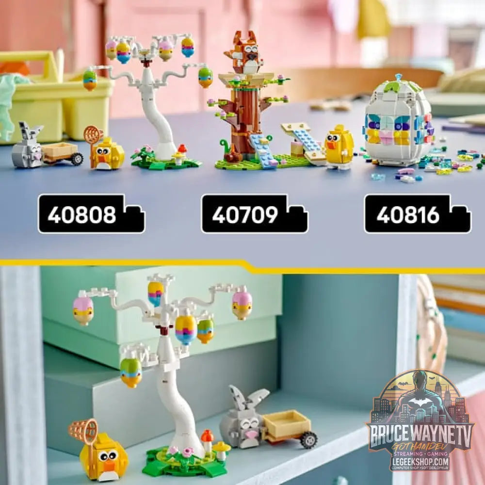 LEGO 40808 Osterhase et Ostereiersuche, jeu de construction - LEGO - vue 5