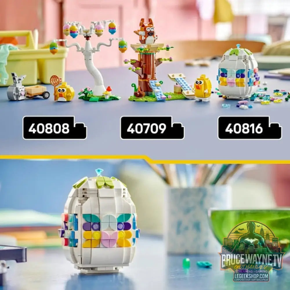LEGO 40816 Verziertes Osterei, jeu de construction - LEGO - vue 6