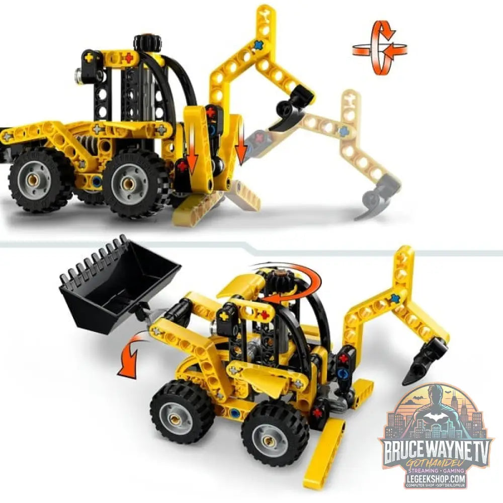 LEGO 42197 Technic Baggerlader, jeu de construction - LEGO - vue 5