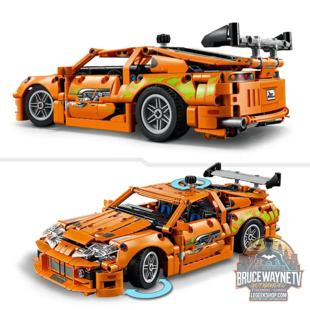 LEGO 42204 Technic Fast and Furious Toyota Supra MK4, jeu de construction - LEGO - vue 4