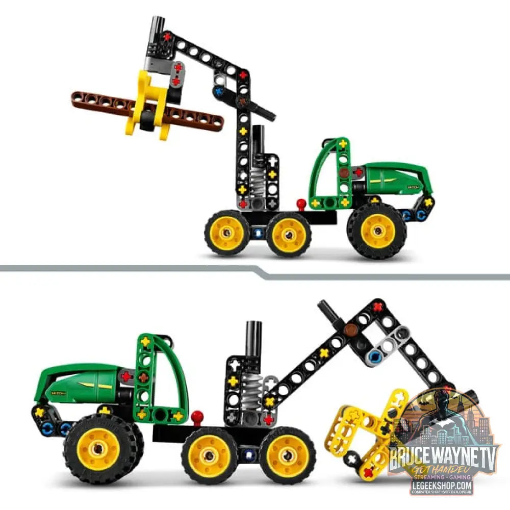 LEGO 42218 Technic John Deere 1470H Rad-Harvester, jeu de construction - LEGO - vue 4
