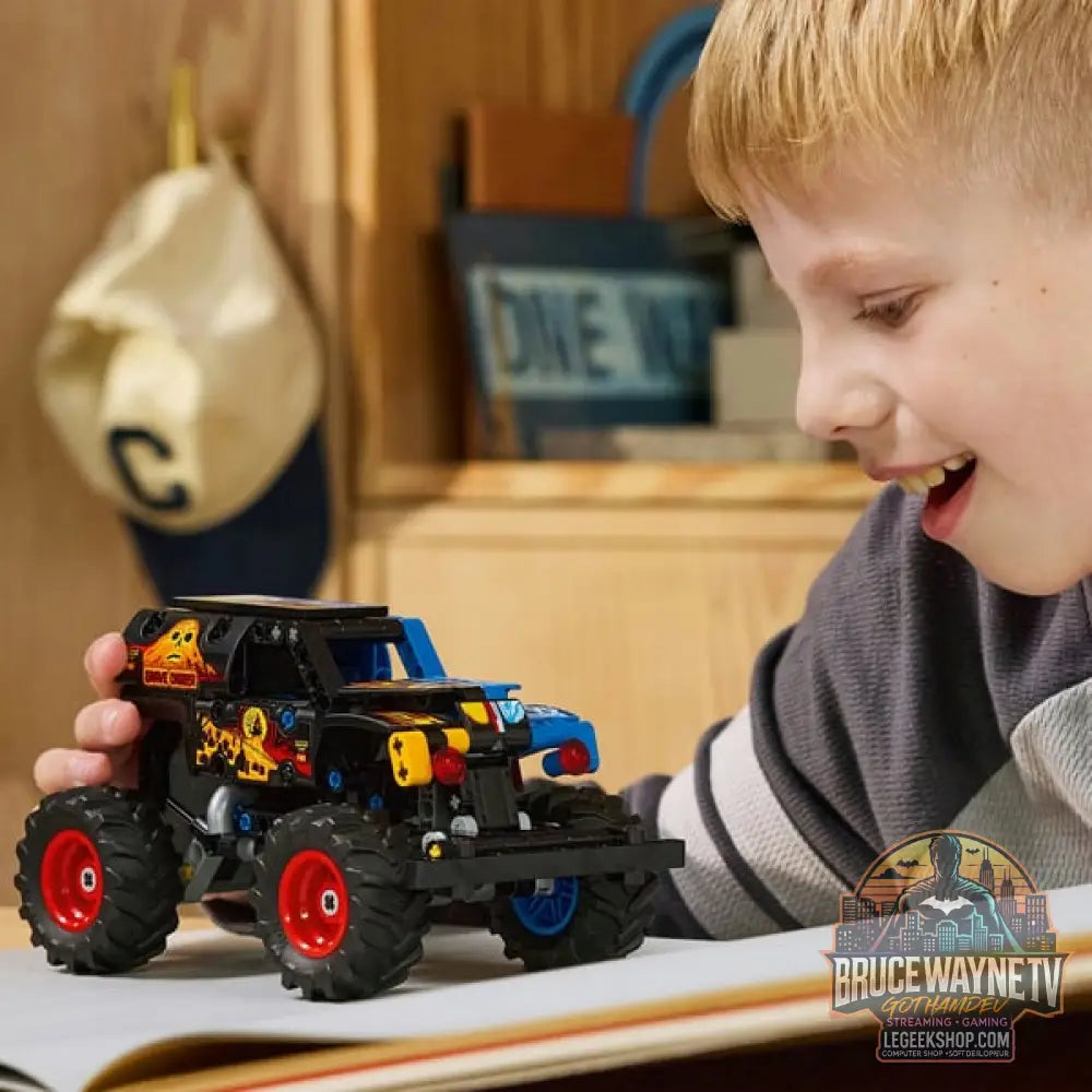 LEGO 42219 Technic Monster Jam Grave Digger Feuer et Eis, jeu de construction - LEGO - vue 2