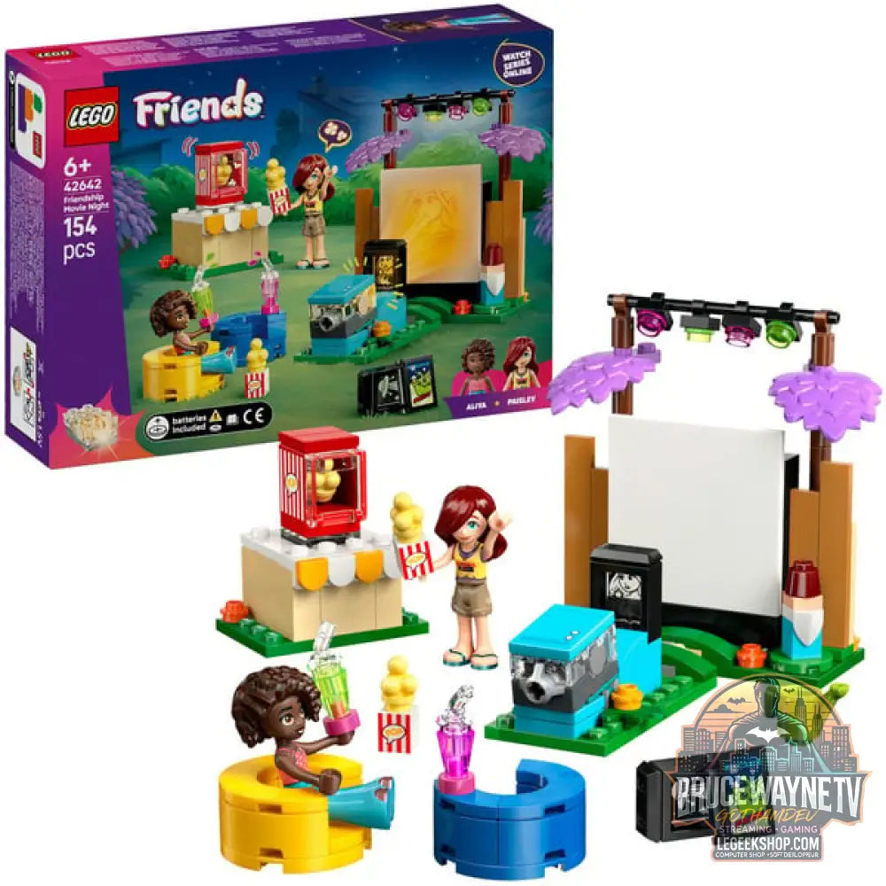 LEGO 42642 Friends Filmabend avec Freunden, jeu de construction - LEGO