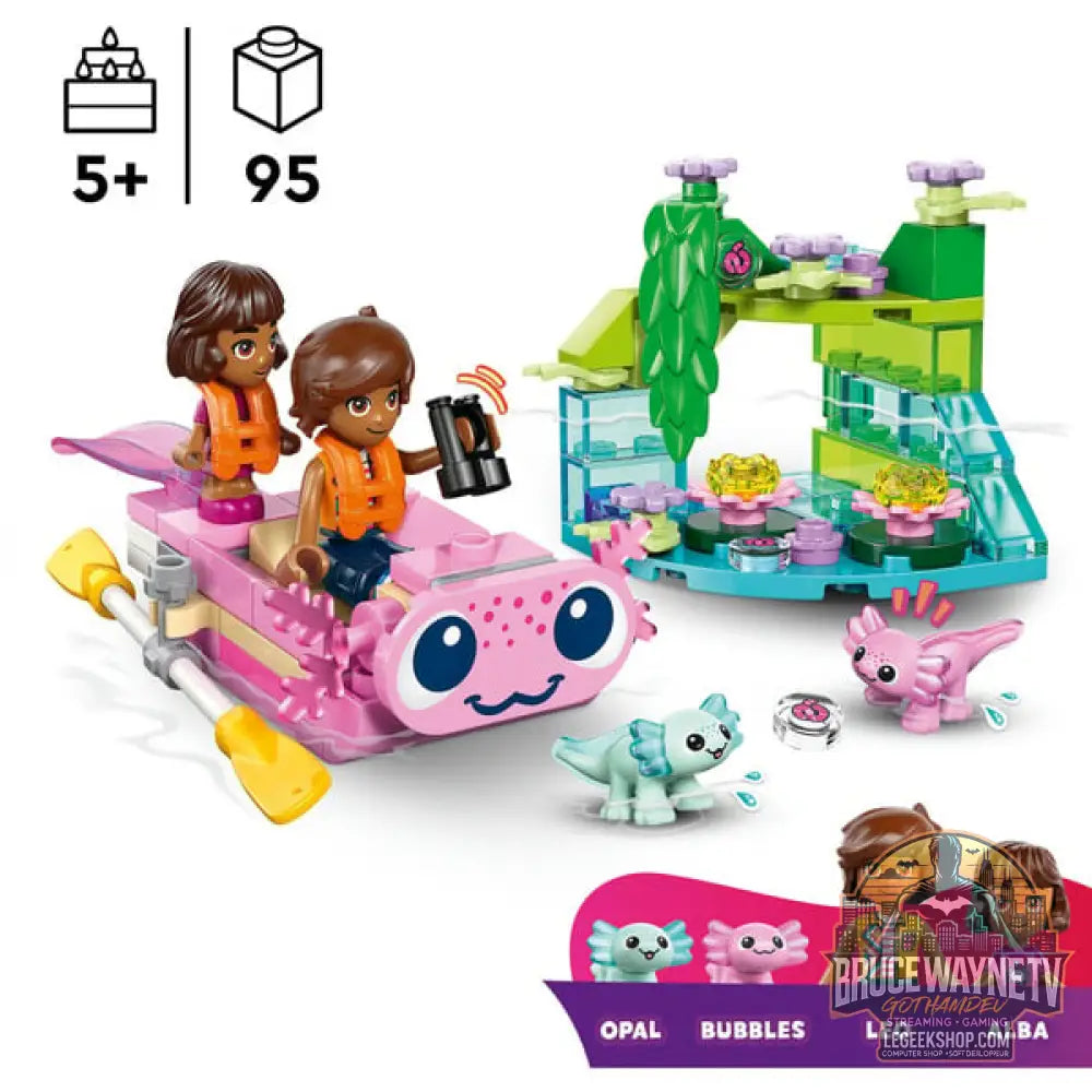 LEGO 42681 Friends Axolotl-Abenteuerboot, jeu de construction - LEGO - vue 3