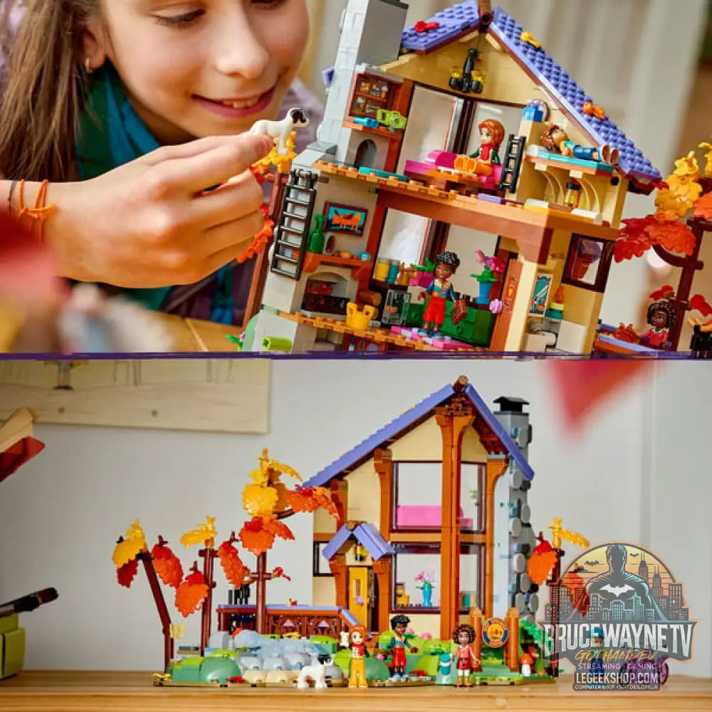 LEGO 42705 Friends Gemütliche Hütte im Herbstwald, jeu de construction - LEGO - vue 5