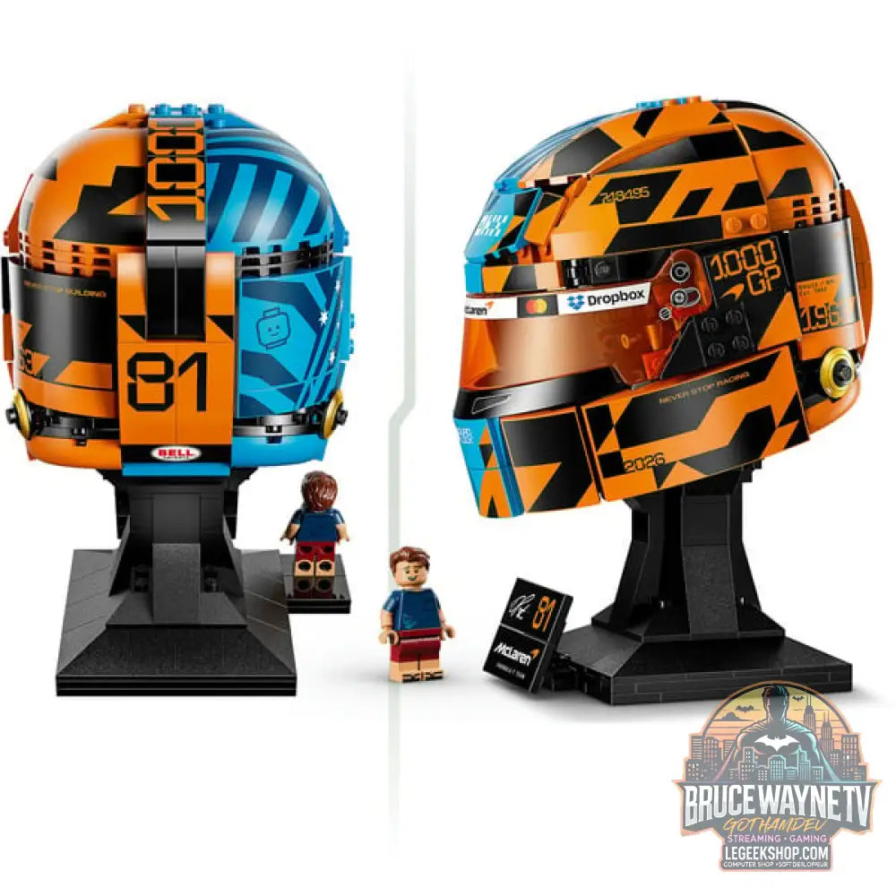 LEGO 43017 Editions McLaren Mastercard F1 Team Oscar Piastri Helm, jeu de construction - LEGO - vue 3
