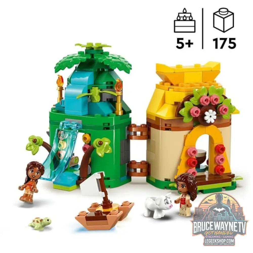 LEGO 43260 Disney Princess Vaianas Inselspaß, jeu de construction - LEGO - vue 3