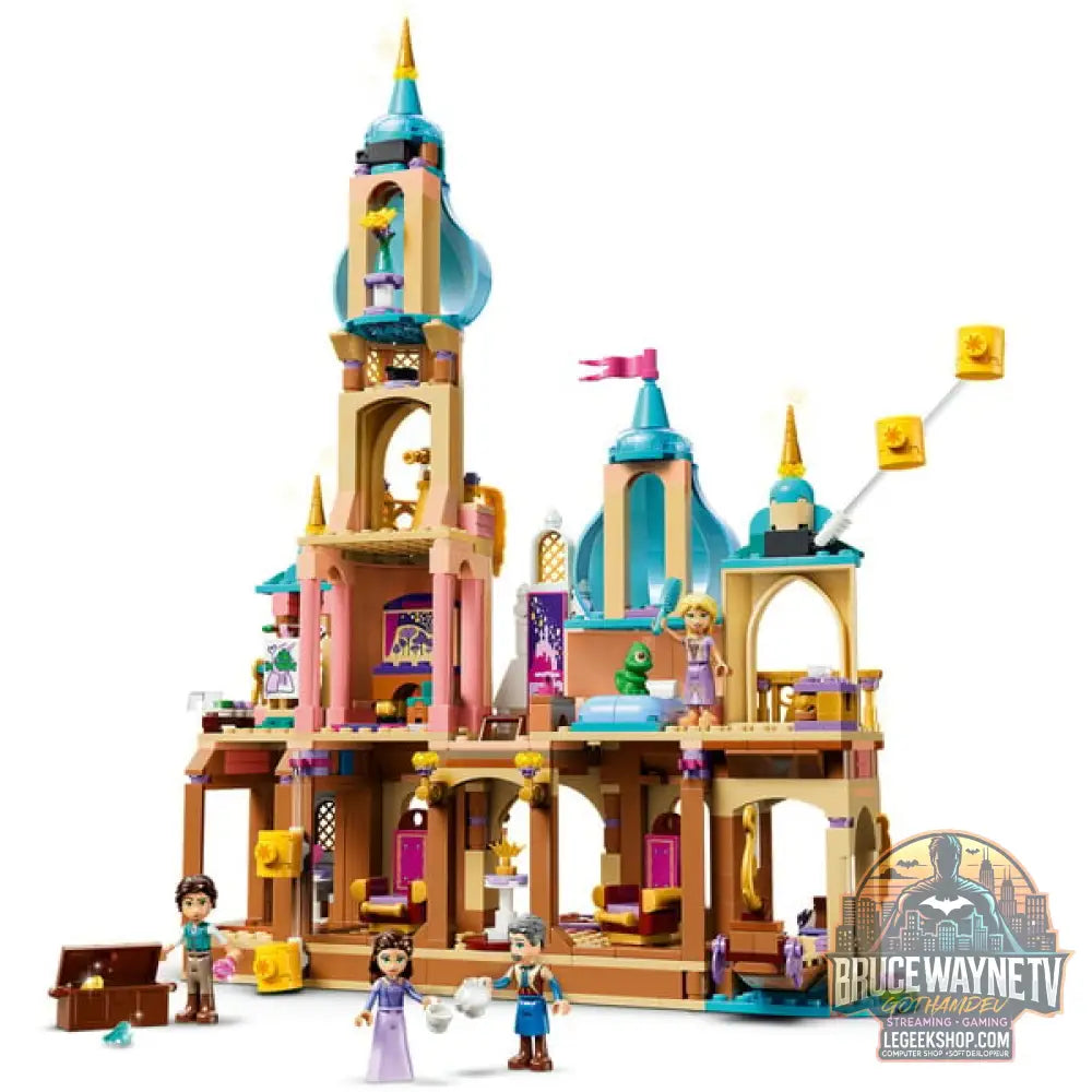 LEGO 43297 Disney Princess Rapunzels Schloss, jeu de construction - LEGO - vue 3