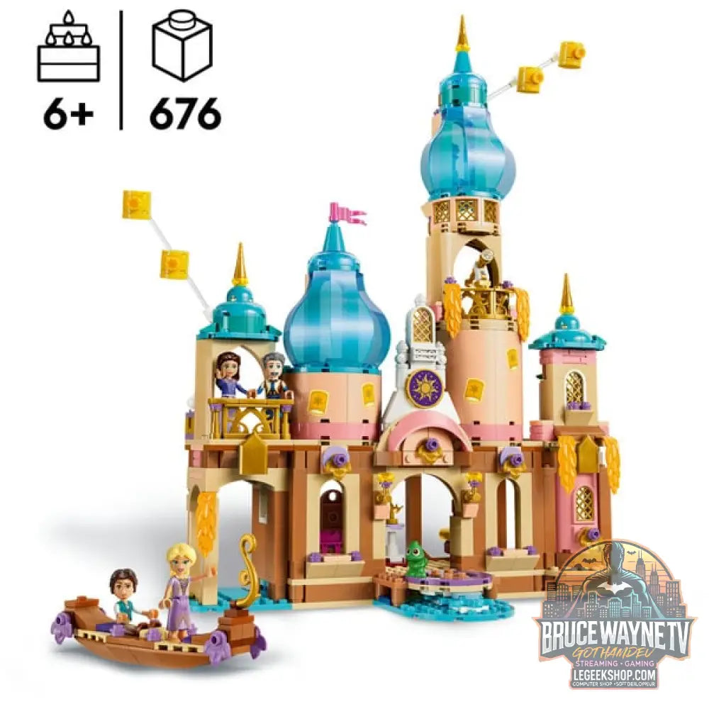LEGO 43297 Disney Princess Rapunzels Schloss, jeu de construction - LEGO - vue 2