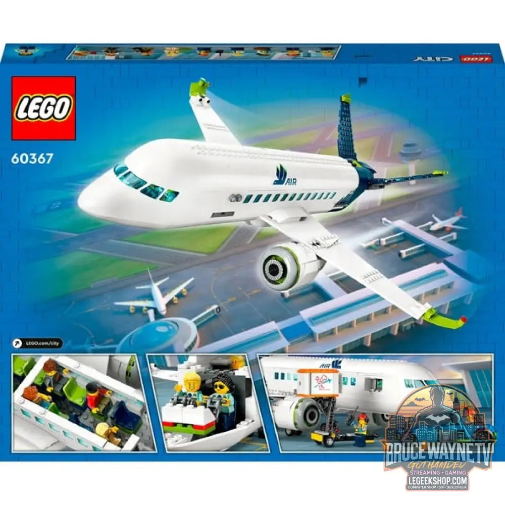 LEGO 60367 City Passagierflugzeug, jeu de construction - LEGO - vue 7