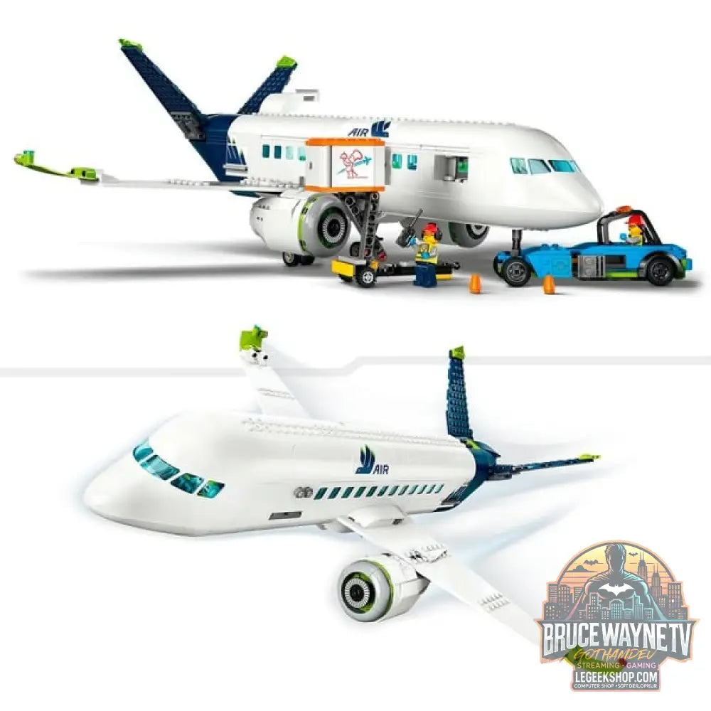 LEGO 60367 City Passagierflugzeug, jeu de construction - LEGO - vue 4