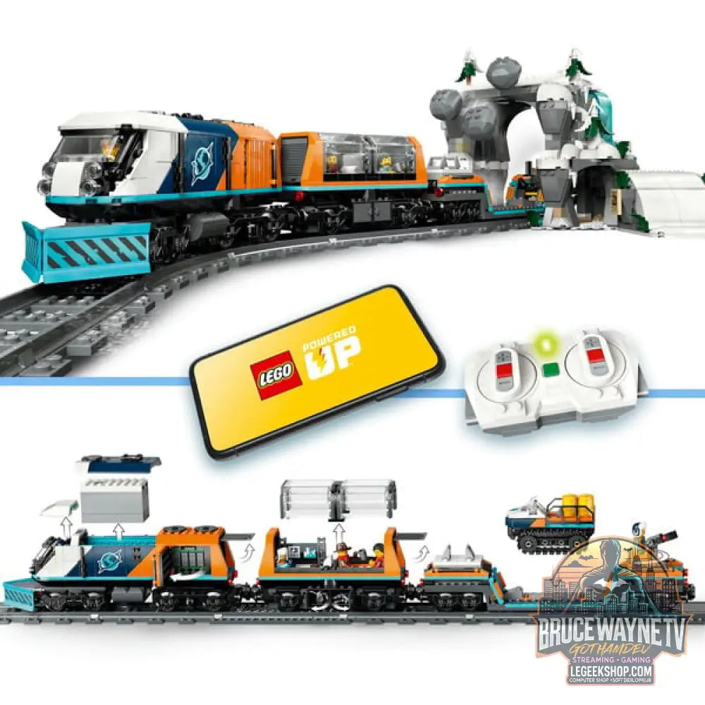 LEGO 60470 City Arktis-Polarexpress, jeu de construction - LEGO - vue 4