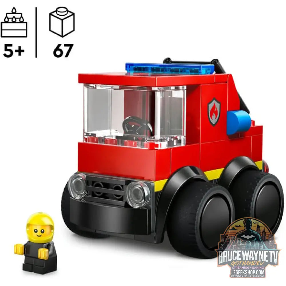 LEGO 60482 City Coole Flitzer - Löschauto, jeu de construction - LEGO - vue 3