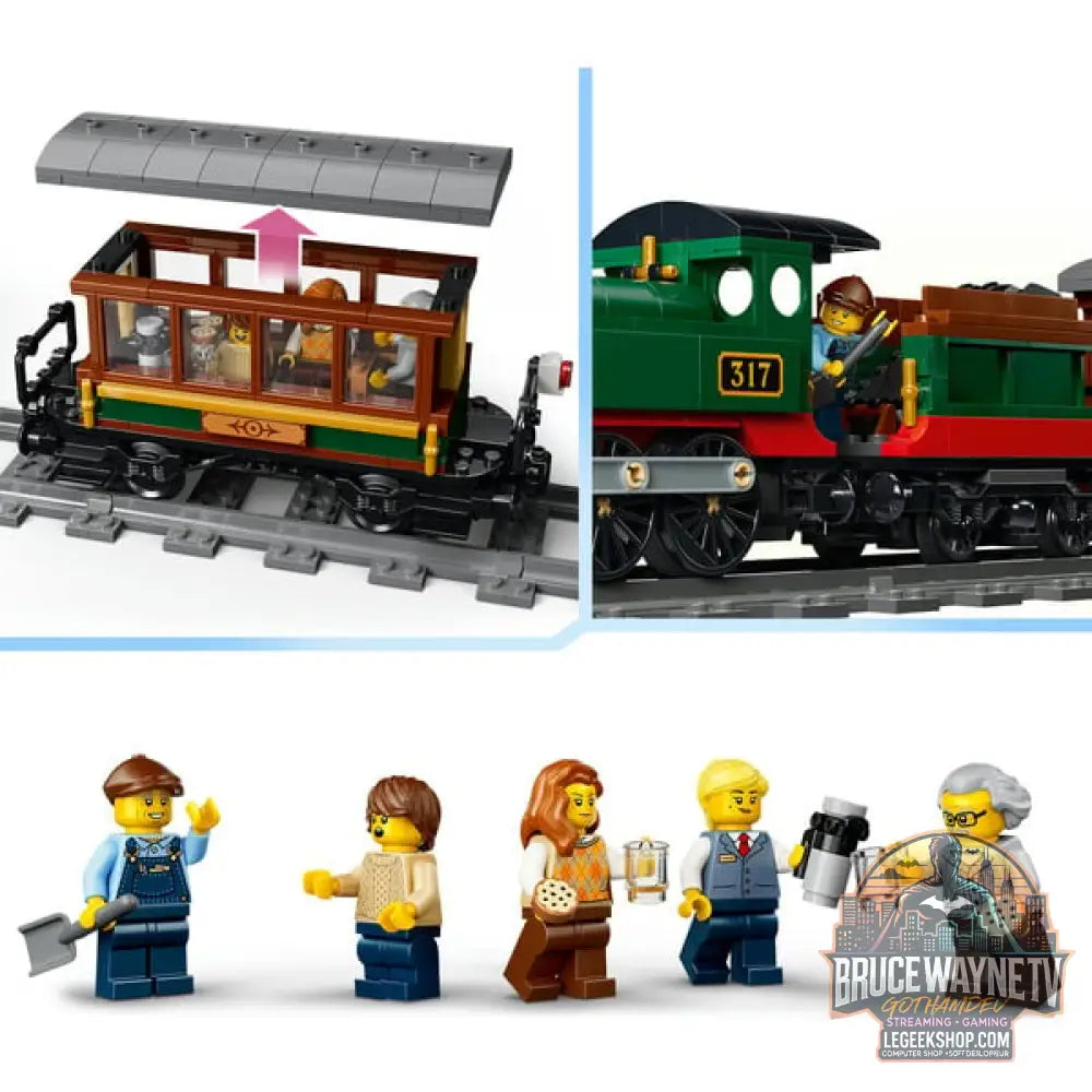LEGO 60511 City Klassischer Dampfzug, jeu de construction - LEGO - vue 4