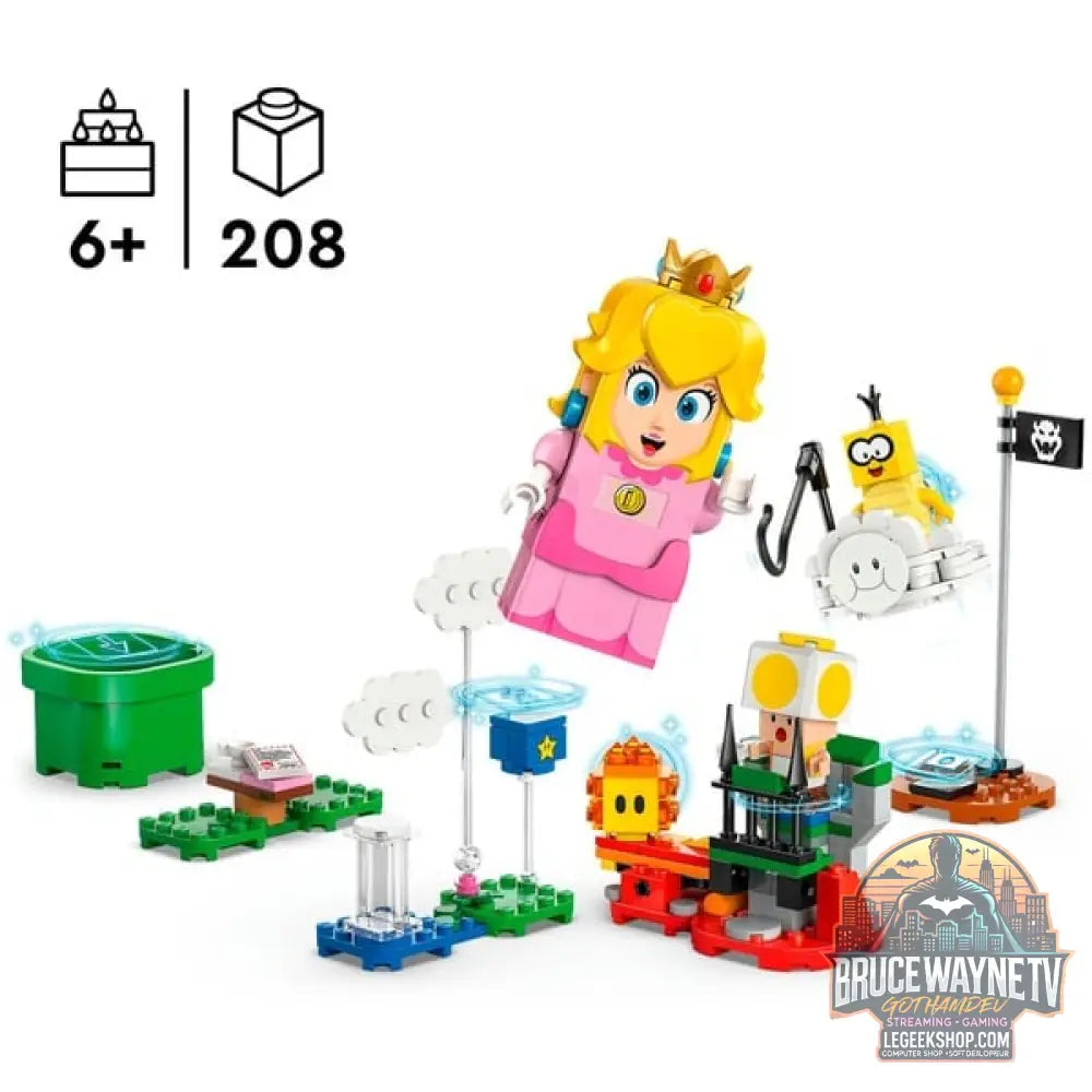 LEGO 71441 Super Mario Abenteuer avec der interaktiven LEGO Peach, jeu de construction - LEGO - vue 4