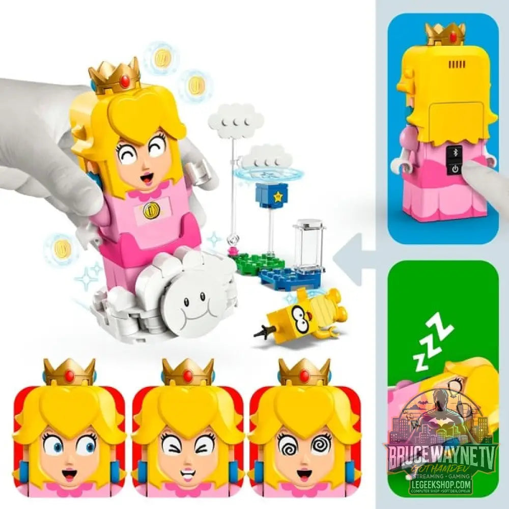 LEGO 71441 Super Mario Abenteuer avec der interaktiven LEGO Peach, jeu de construction - LEGO - vue 5