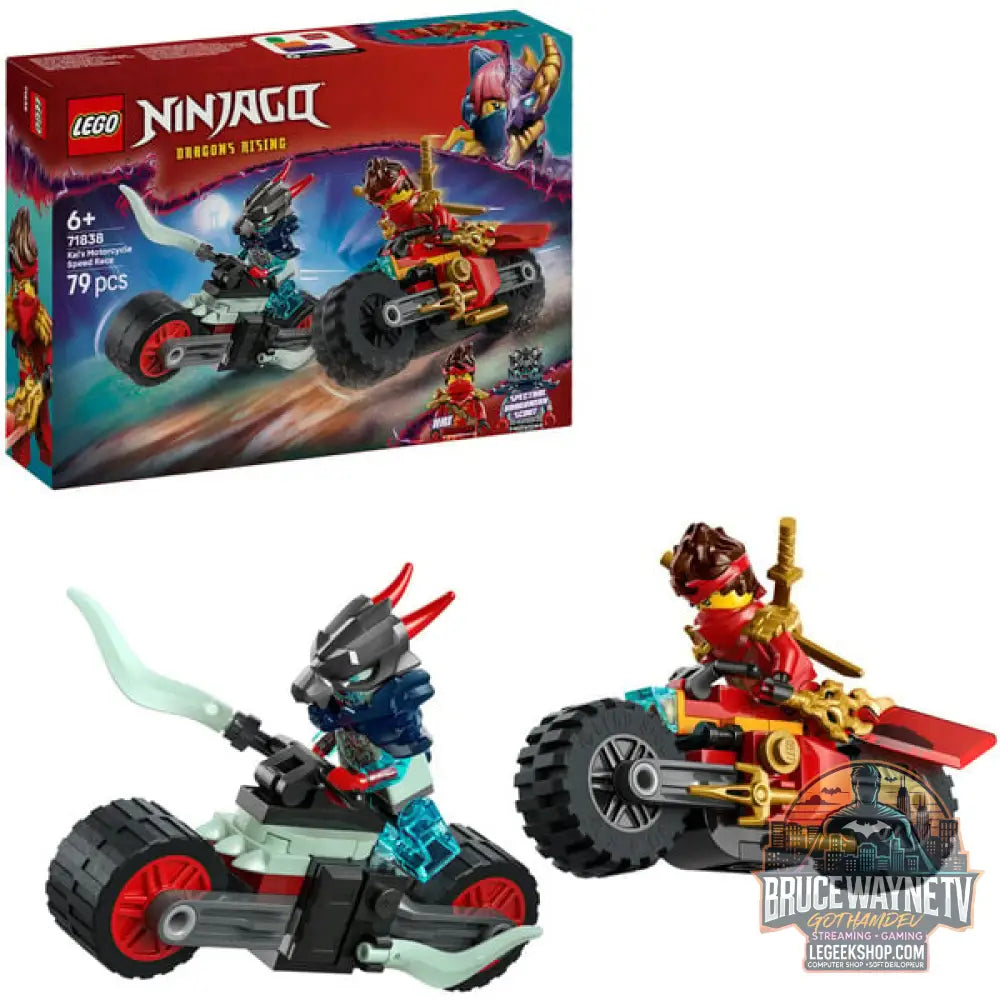 LEGO 71838 Ninjago Kais Motorradrennen, jeu de construction - LEGO