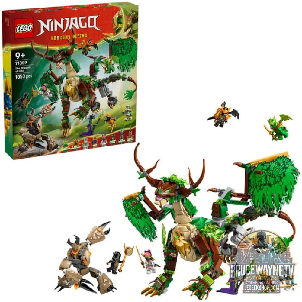 LEGO 71859 Ninjago Der Drache des Lebens, jeu de construction - LEGO