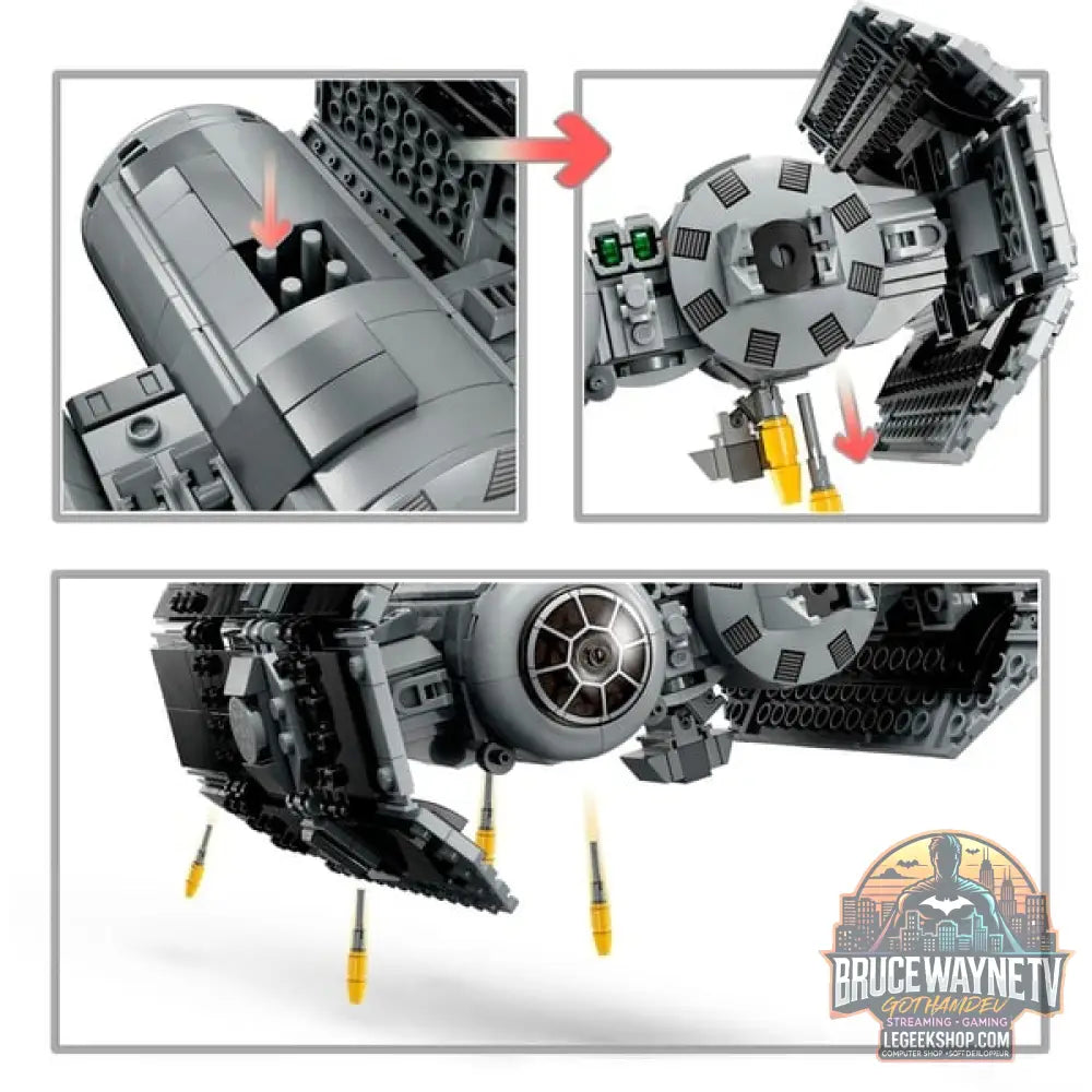 LEGO 75347 Star Wars TIE Bomber, jeu de construction - LEGO - vue 5