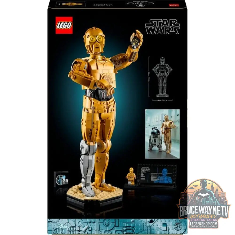 LEGO 75398 Star Wars C-3PO, jeu de construction - LEGO - vue 7