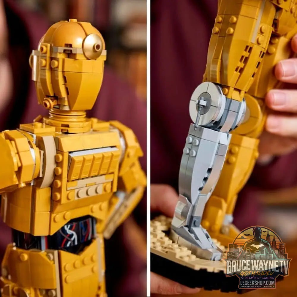 LEGO 75398 Star Wars C-3PO, jeu de construction - LEGO - vue 5