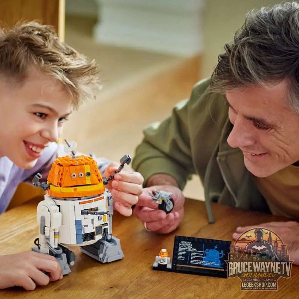 LEGO 75416 Star Wars Astromech-Droide Chopper (C1-10P), jeu de construction - LEGO - vue 4