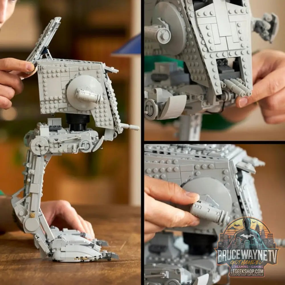 LEGO 75417 Star Wars AT-ST Kampfläufer, jeu de construction - LEGO - vue 5