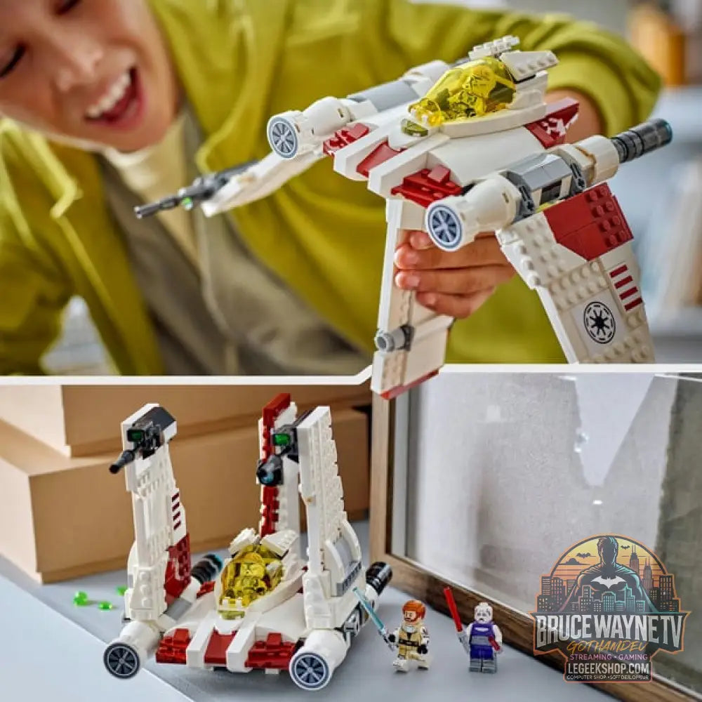 LEGO 75432 Star Wars V-19 Torrent-Sternjäger, jeu de construction - LEGO - vue 6