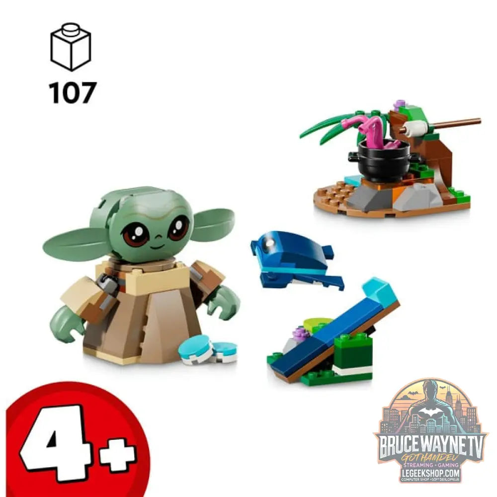 LEGO 75443 Star Wars Grogus Zuhause, jeu de construction - LEGO - vue 3