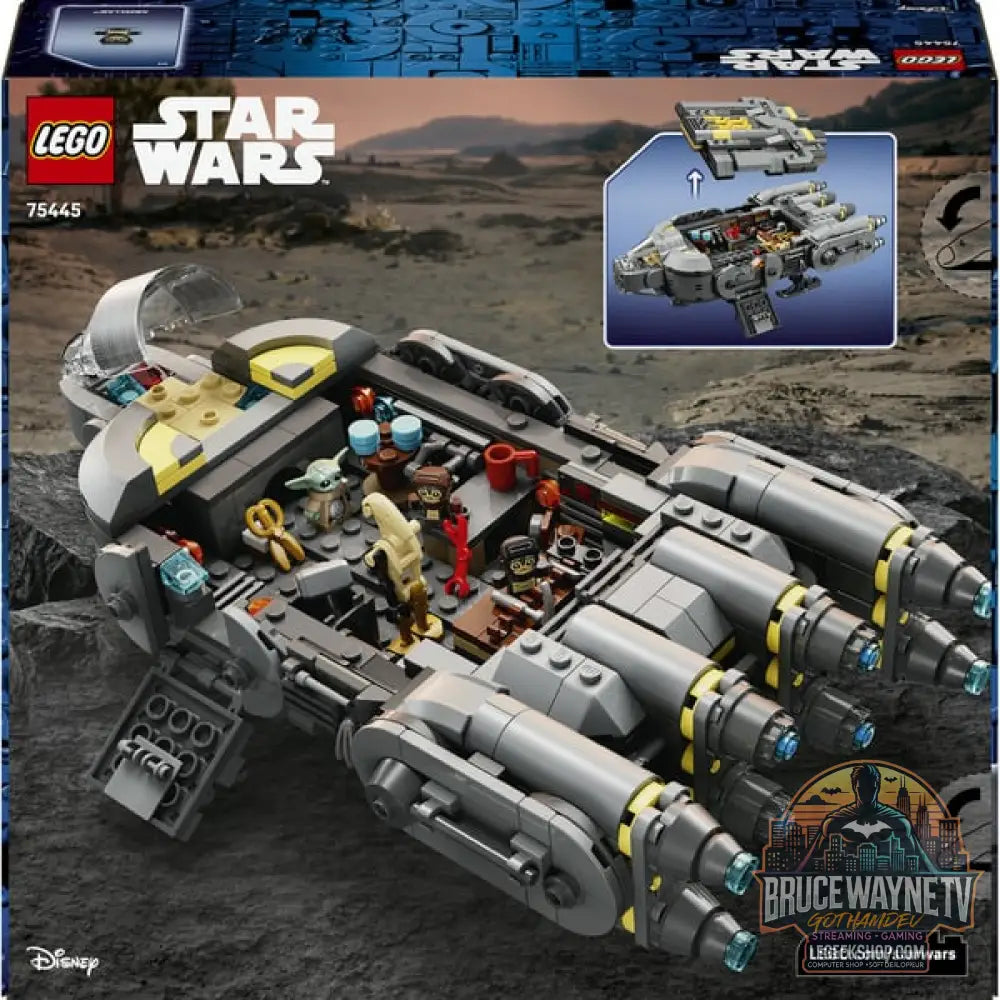 LEGO 75445 Star Wars Sternenschiff der Anzellaner, jeu de construction - LEGO - vue 3