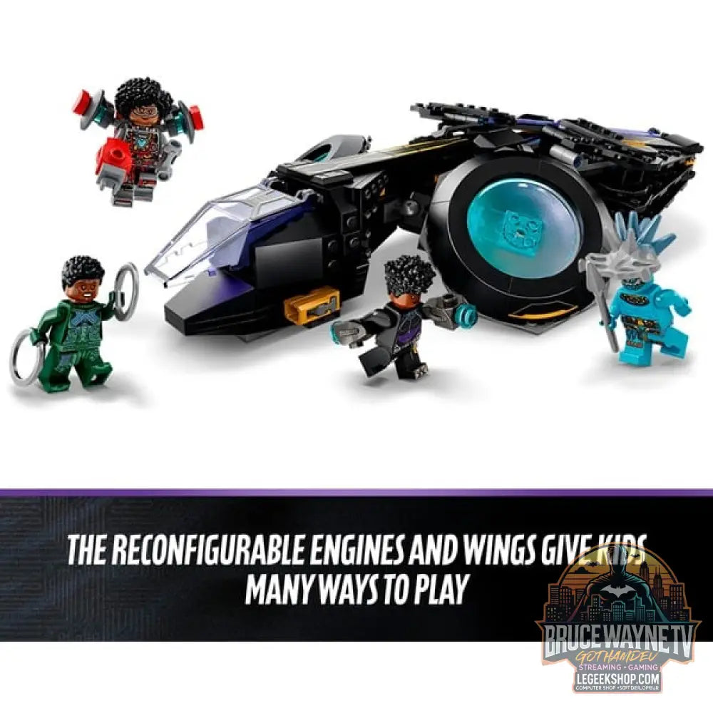 LEGO 76211 Marvel Super Heroes Shuris Sonnenvogel, jeu de construction - LEGO - vue 7