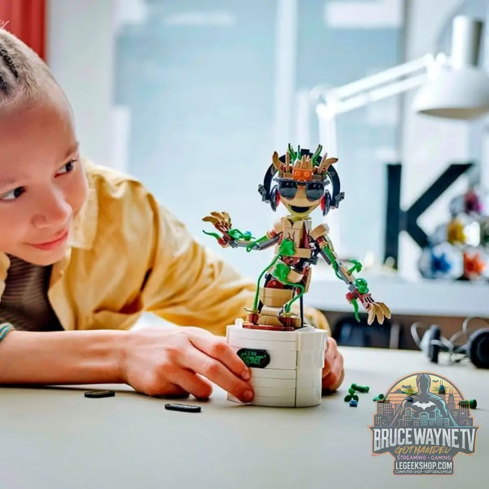 LEGO 76297 Marvel Super Heroes Tanzender Groot, jeu de construction - LEGO - vue 2