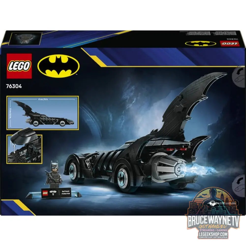 LEGO 76304 DC Super Heroes Batman Forever Batmobil, jeu de construction - LEGO - vue 7