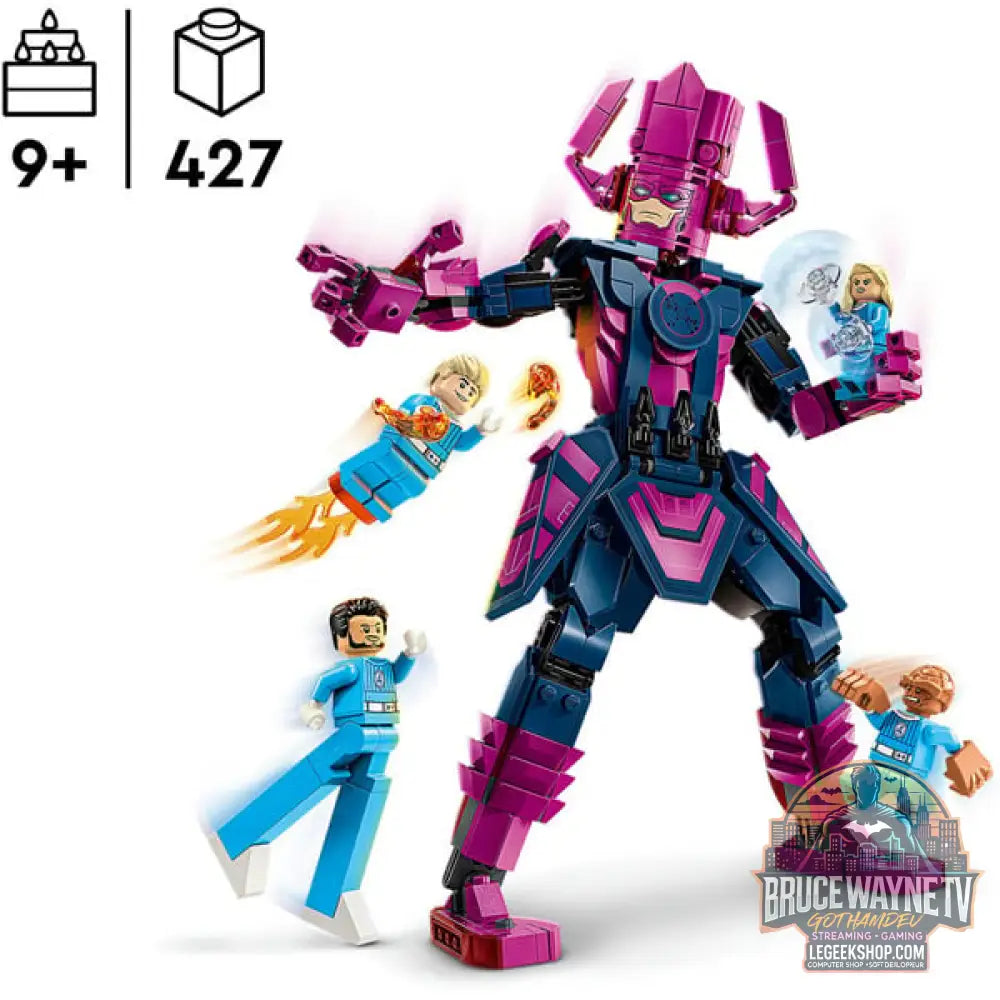 LEGO 76316 Marvel Super Heroes Fantastic Four vs. Galactus Baufigur, jeu de construction - LEGO - vue 3
