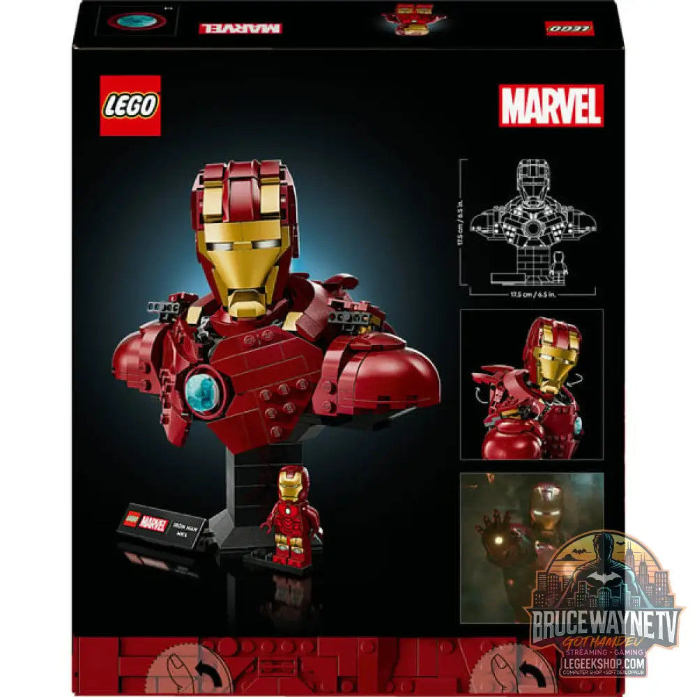 LEGO 76327 Marvel Super Heroes Iron Man MK4, jeu de construction - LEGO - vue 7