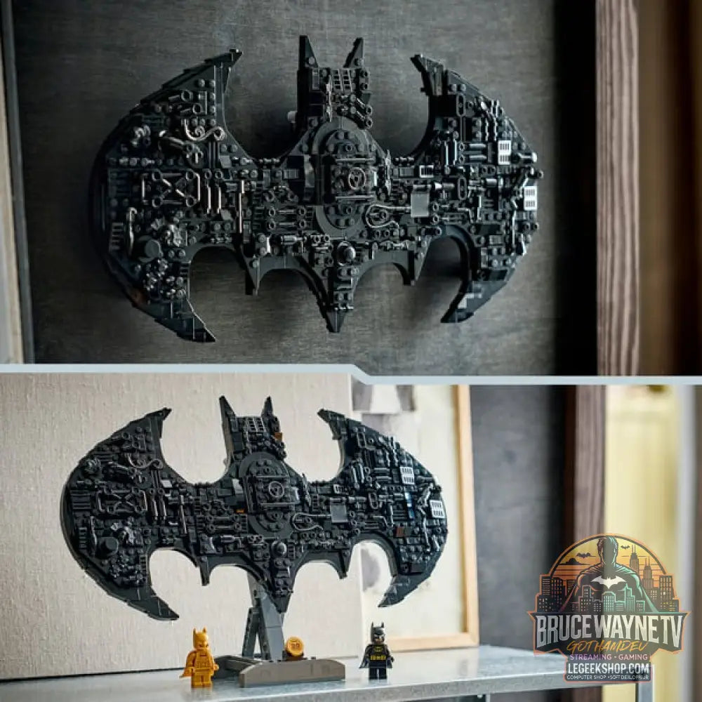 LEGO 76330 DC Super Heroes Batman Logo, jeu de construction - LEGO - vue 6