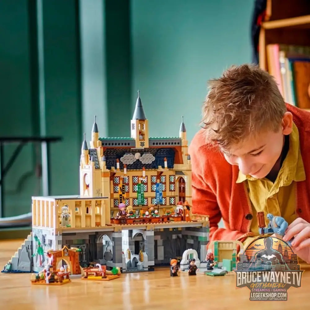 LEGO 76435 Harry Potter Schloss Hogwarts: Die Große Halle, jeu de construction - LEGO - vue 2