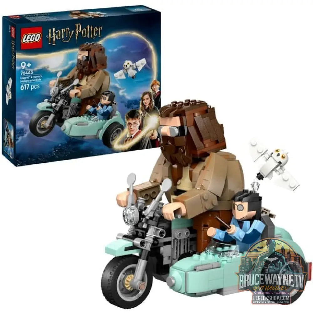 LEGO 76443 Harry Potter Hagrids et Harrys Motorradtour, jeu de construction - LEGO