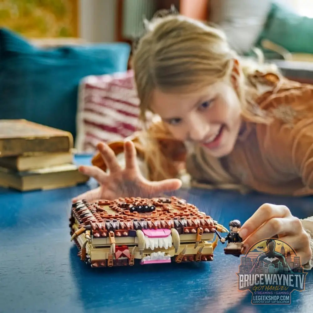 LEGO 76449 Harry Potter Beißendes Monsterbuch der Monster, jeu de construction - LEGO - vue 2