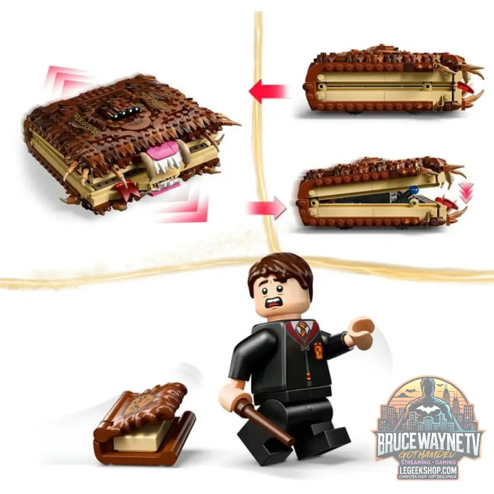 LEGO 76449 Harry Potter Beißendes Monsterbuch der Monster, jeu de construction - LEGO - vue 5