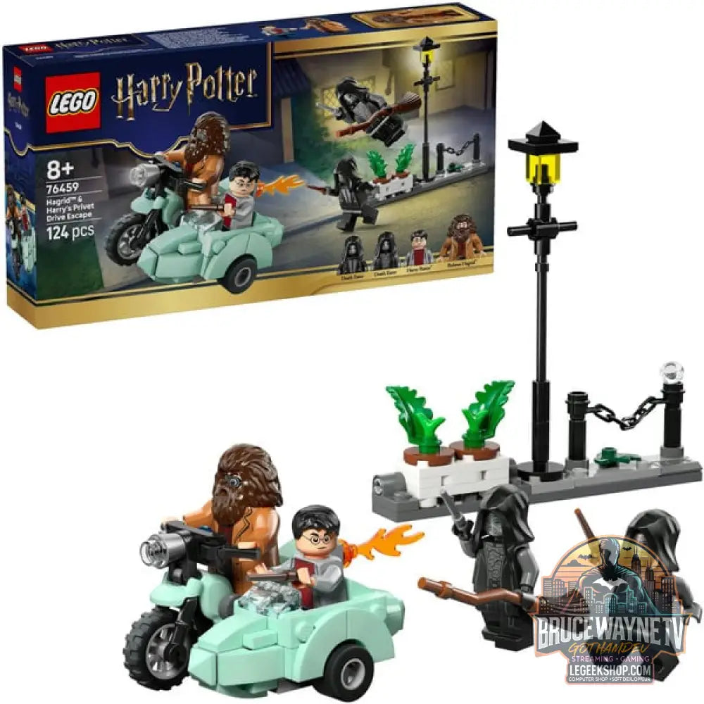 LEGO 76459 Harry Potter Hagrids et Harrys Flucht, jeu de construction - LEGO