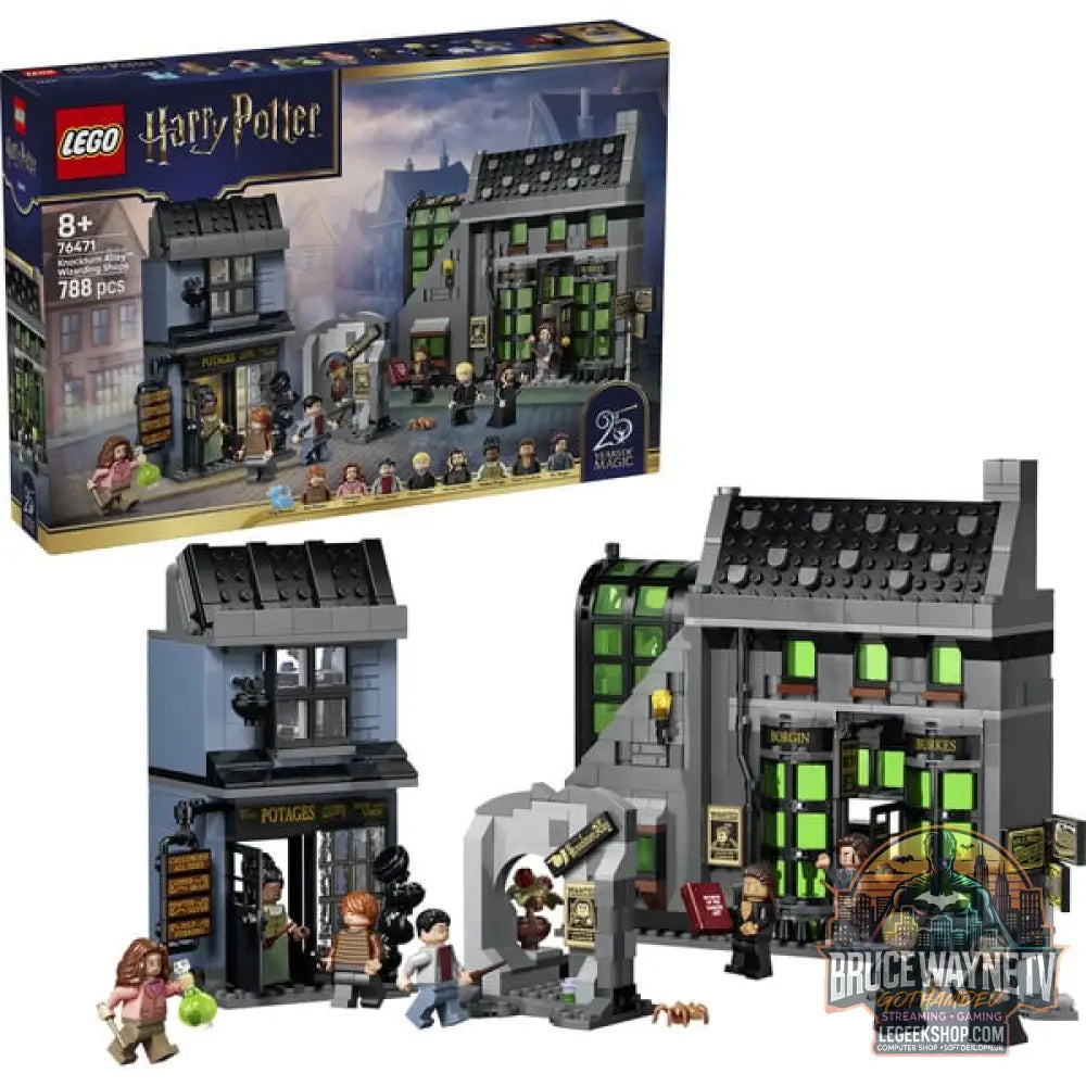LEGO 76471 Harry Potter Zaubererläden in der Winkelgasse, jeu de construction - LEGO