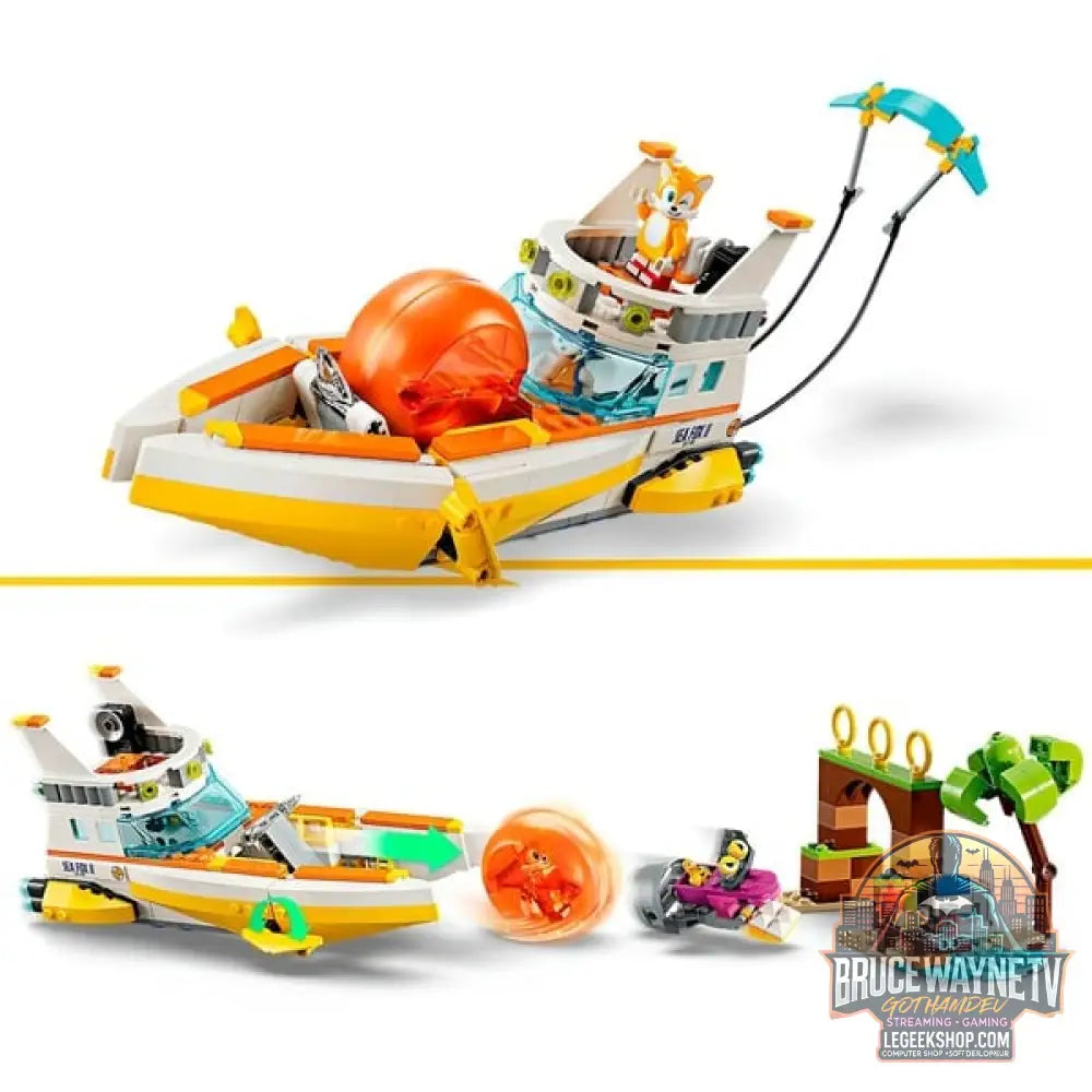 LEGO 76997 Sonic the Hedgehog Tails’ Abenteuerboot, jeu de construction - LEGO - vue 4