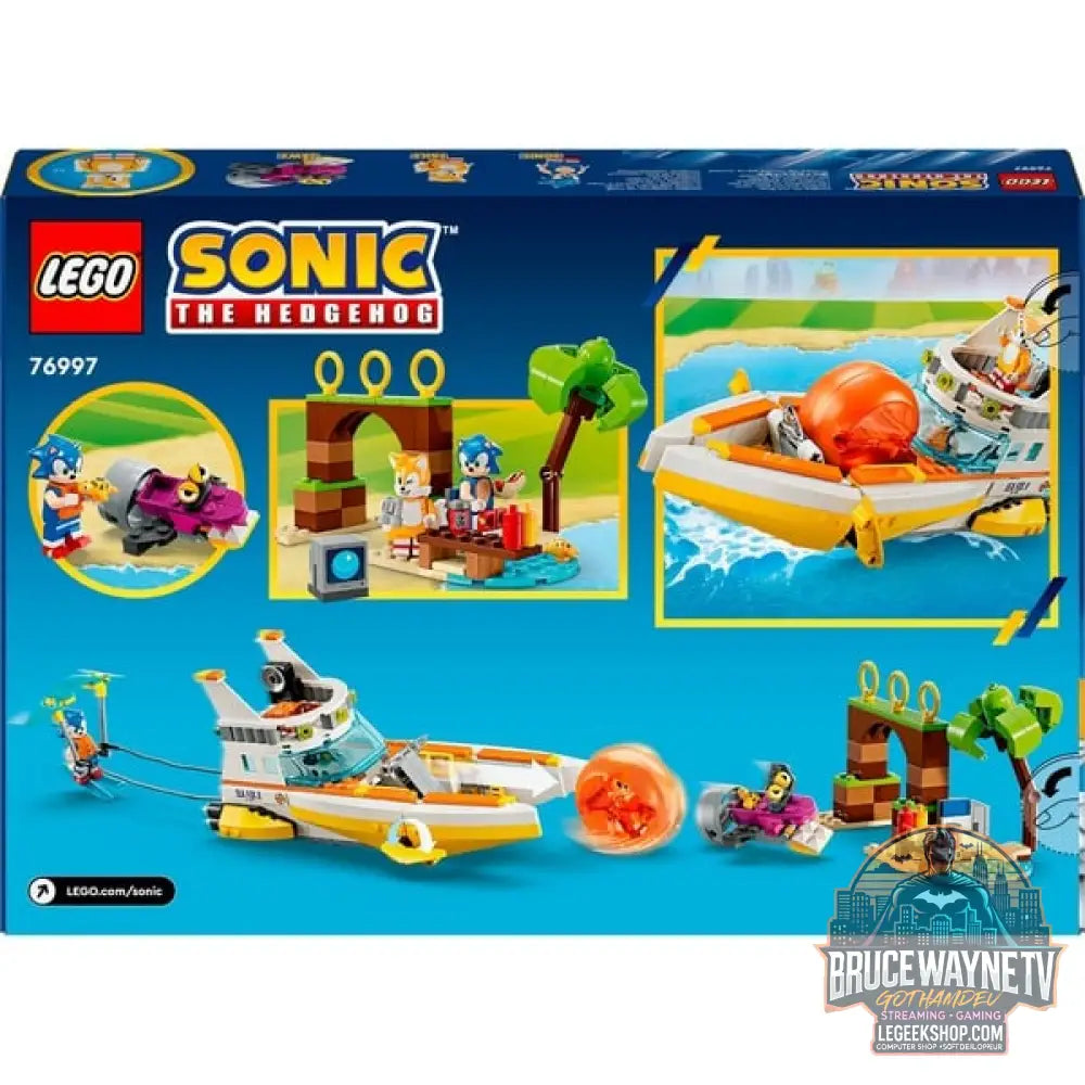 LEGO 76997 Sonic the Hedgehog Tails’ Abenteuerboot, jeu de construction - LEGO - vue 7